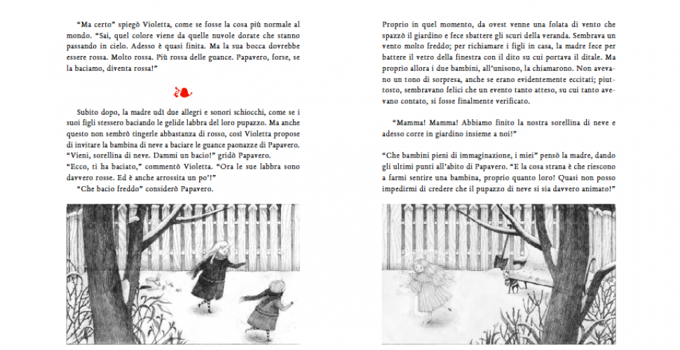 La bambina nella neve fotografia stock. Immagine di people 21943902